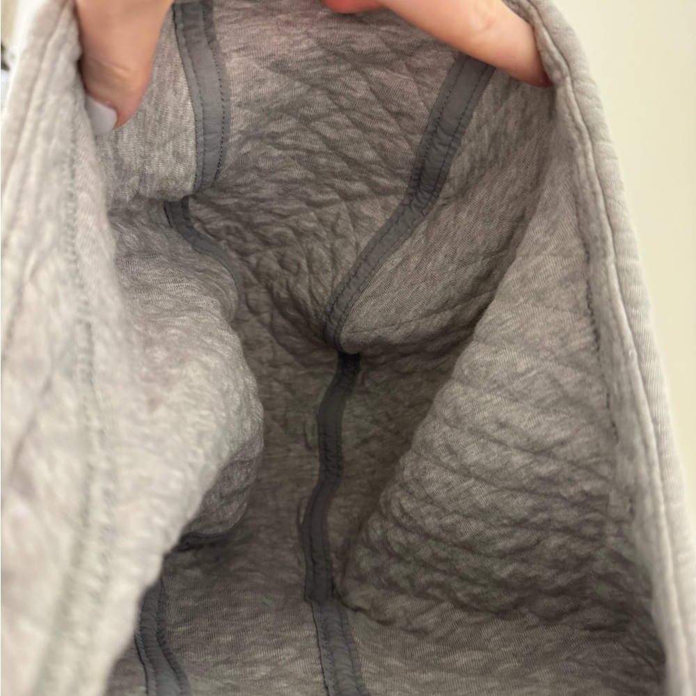 Patagonia Quilted Zip Hoodie in Light Gray - Picture 5 of 12